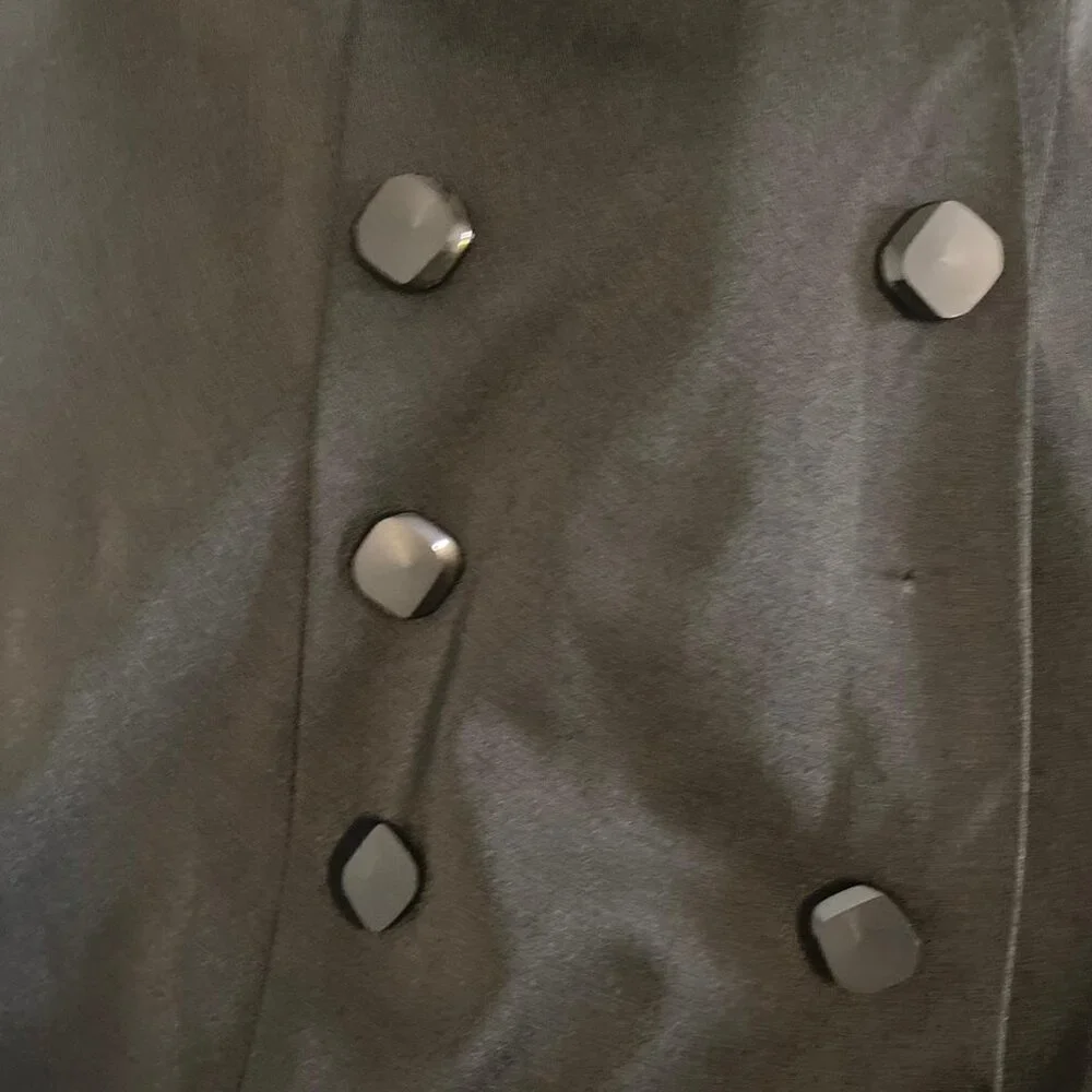 Glamorous short tuxedo dress by Mac Duggal. - Picture 7 of 10